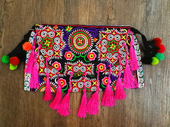 Vintage Bohemian Tassel Crossbody Bag for Women