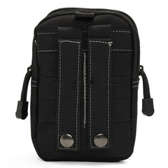 Canvas Waist Pack Belt Zipper Bags Men Casual Molle Waist Packs Large Capacity