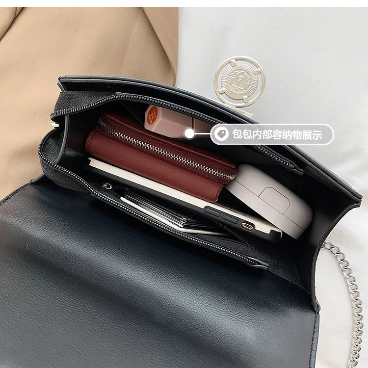 HOT Graffiti Messenger Chain Bag Shoulder Square Underarm Bag