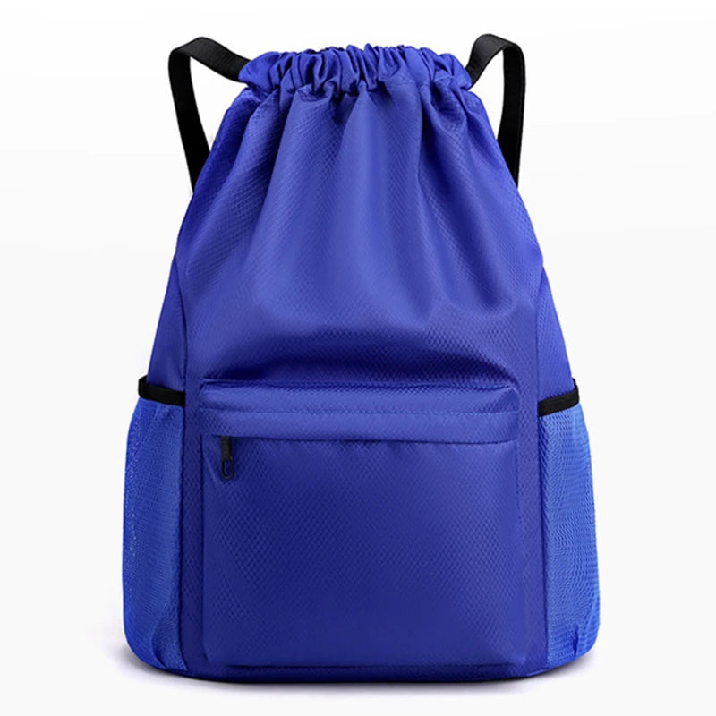 Drawstring Backpack School Gym Bag Casual String Knapsack for Teenager Women Men