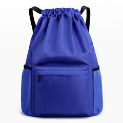Drawstring Backpack School Gym Bag Casual String Knapsack for Teenager Women Men