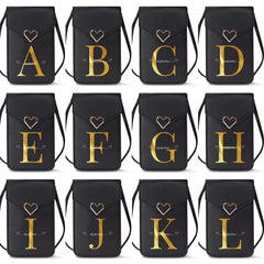 Women's Touch Screen Crossbody Bag Letter Purse for Mobile Phone