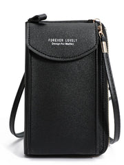 Small Crossbody Bags Women Mini Matte Leather Shoulder Bag Clutch