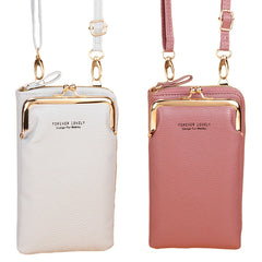 Small Crossbody Bag Women Matte Leather Shoulder Messenger Clutch Bolsas