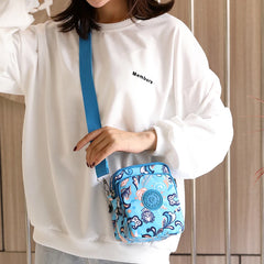 Women Mini Nylon Crossbody Bag Clutch Messenger Purse Handbag Waist Bags