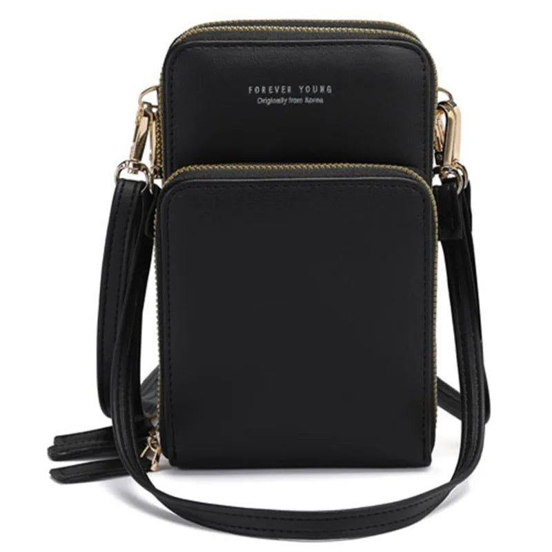 Small Leather Crossbody Bag Women Shoulder Messenger Clutch Phone Purse Handbag