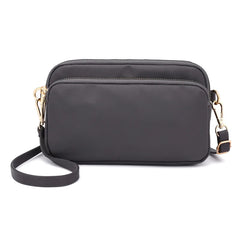 Waterproof Nylon Shoulder Bag for Women Zipper Handbag Purses