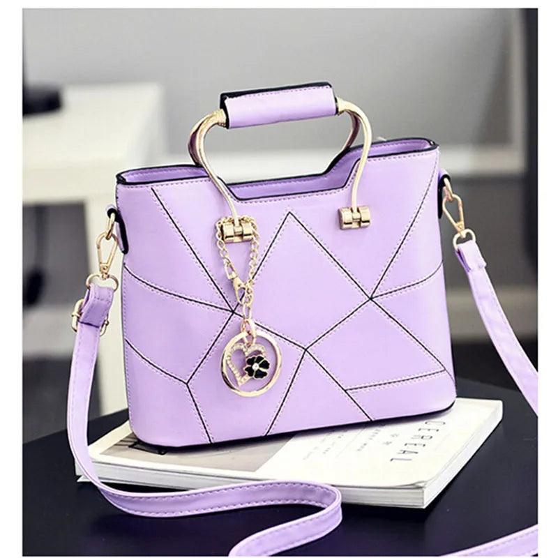 Leather Shoulder Bag Women Lady Crossbody Satchel Tote Handbag