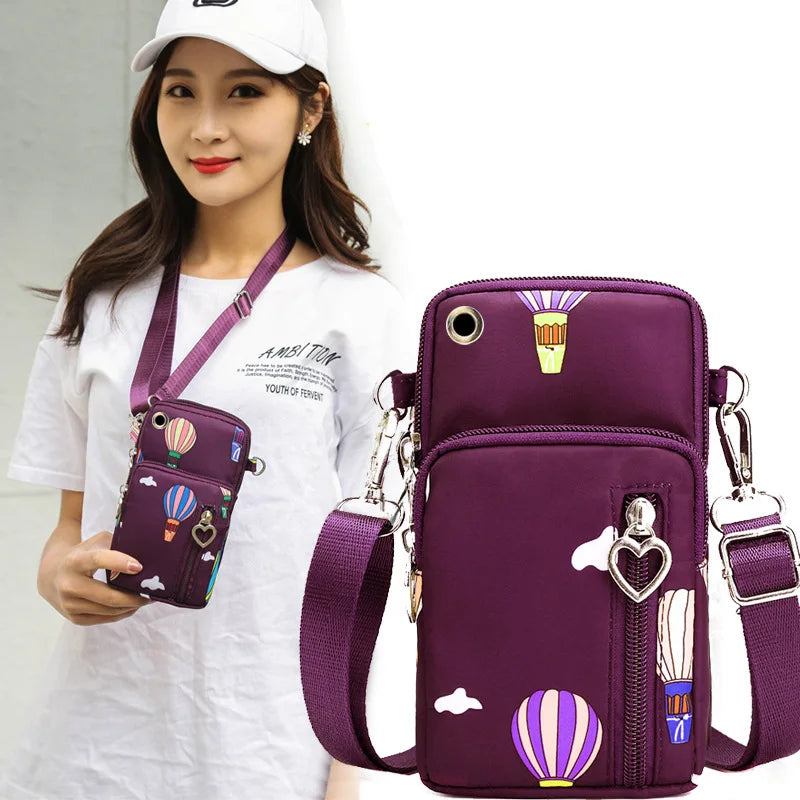 Universal Mobile Phone Crossbody Bag for Women Handbags Case Wallet