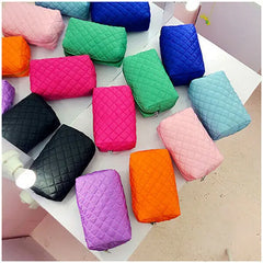 Women Travel Cosmetic Bag Makeup Case Toiletry Organizer Pink Purple Orange