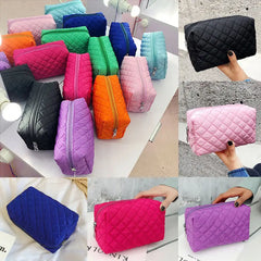 Women Travel Cosmetic Bag Makeup Case Toiletry Organizer Pink Purple Orange