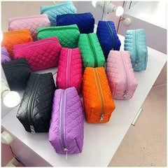 Women Travel Cosmetic Bag Makeup Case Toiletry Organizer Pink Purple Orange