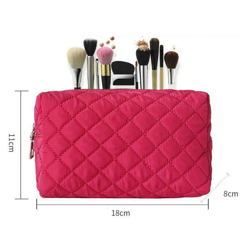 Women Travel Cosmetic Bag Makeup Case Toiletry Organizer Pink Purple Orange