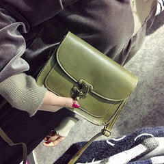 Lock Shoulder Bag Small Square Bags for Women Messenger Bags