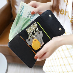 Holographic Key Holder Women Wallets Key Organizer Small Wallet