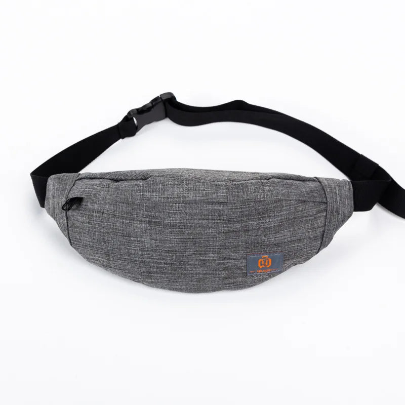 Canvas Waist Bag Fanny Pack Travel Belt Bag Pouch Sports Bum Bag