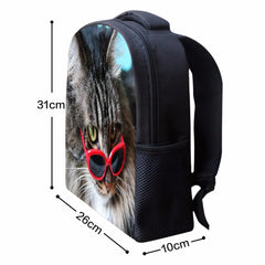 Cartoon Bear Printing Backpack Kids Mochila Infantil Children Knapsack