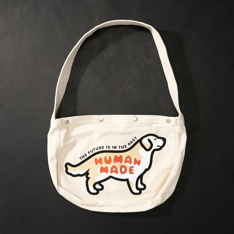 Vintage Canvas Messenger Bag for Couples