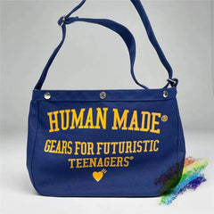 Vintage Couple Canvas Shoulder Messenger Bag