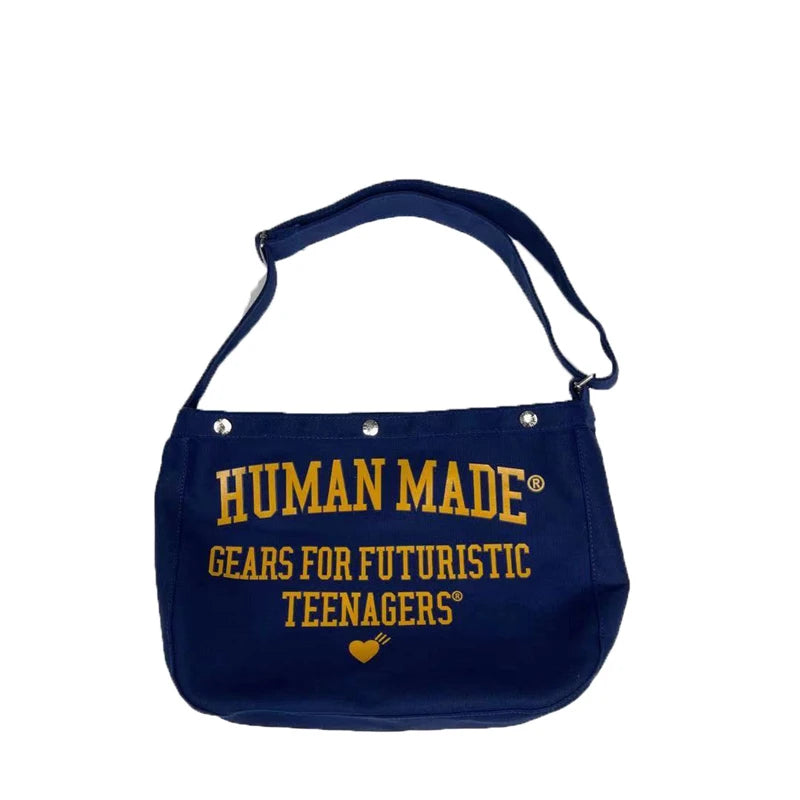 Vintage Couple Canvas Love Messenger Bag Shoulder Casual Bag