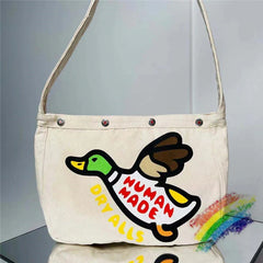 Canvas Flying Duck Shoulder Messenger Bag Couple Casual Bag