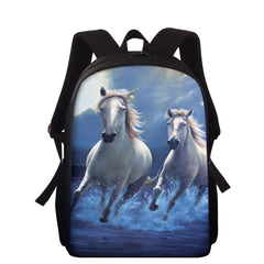 Animal Horse School Backpacks Kids Schoolbag Kids Satchel Knapsack