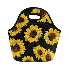 Sunflower Fresh Insulation Lunch Bag For Women Student Kid