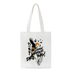 Haikyuu Canvas Shopper Bag Harajuku Style Women Shoulder Bag