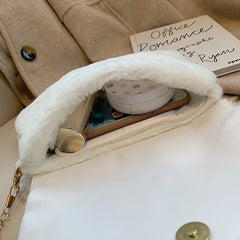 Winter Female Messenger Bag Business Shoulder Bag Girl Lipstick Bag