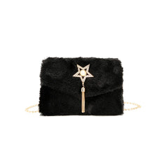 Winter Female Messenger Bag Business Shoulder Bag Girl Lipstick Bag
