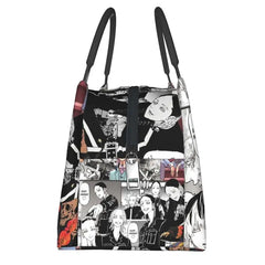 Haitani Brothers Manga Collage Insulated Lunch Bags for Women Tokyo Revengers