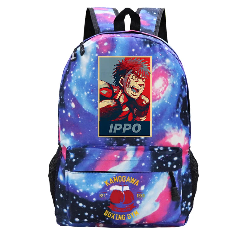 Hajime No Ippo Bookbags Shoulder Bags Anime Harajuku Backpacks