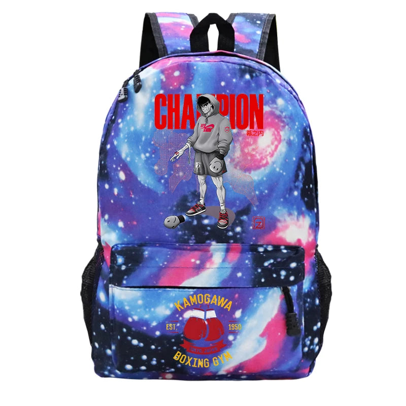 Hajime No Ippo Bookbags Shoulder Bags Anime Harajuku Backpacks
