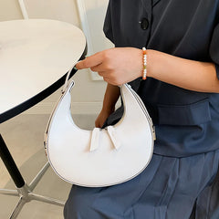 Green PU Leather Crossbody Bags with Short Handle for Women