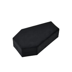 Halloween Coffin Shape Jewelry Box Earrings Ring Necklace Display Storage Cases