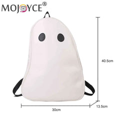 Halloween Ghost College Backpacks Women Men Harajuku Shoulder Backpack