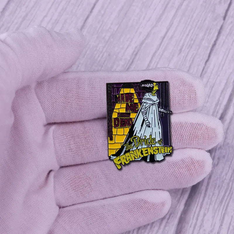Halloween Horror Lapel Pins Enamel Pin Backpack Badges Backpack Accessories