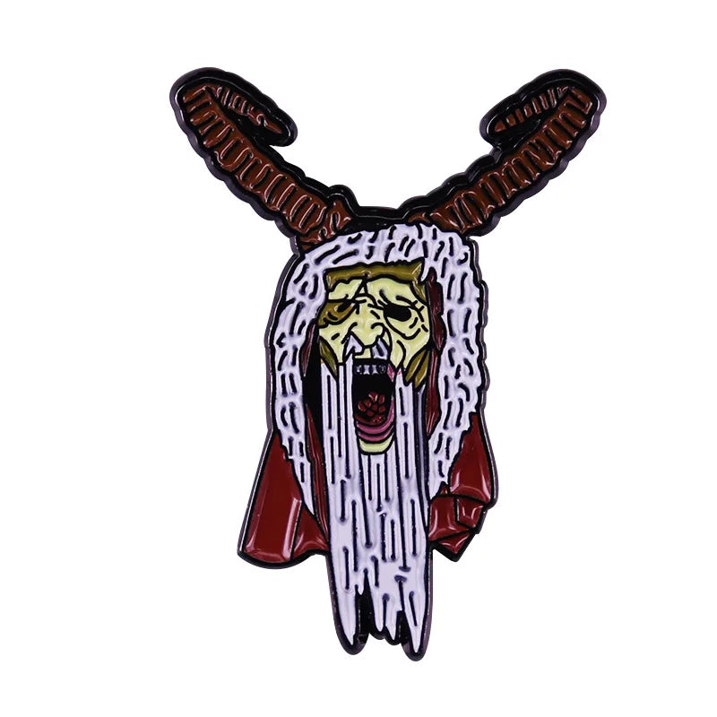 Halloween Horror Movie Enamel Pin Lapel Pins for Backpacks Brooches