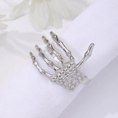 Metal Skeleton Hand Napkin Holders for Halloween
