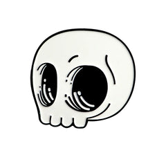 Gothic Halloween Skull Enamel Brooches Pins Collection