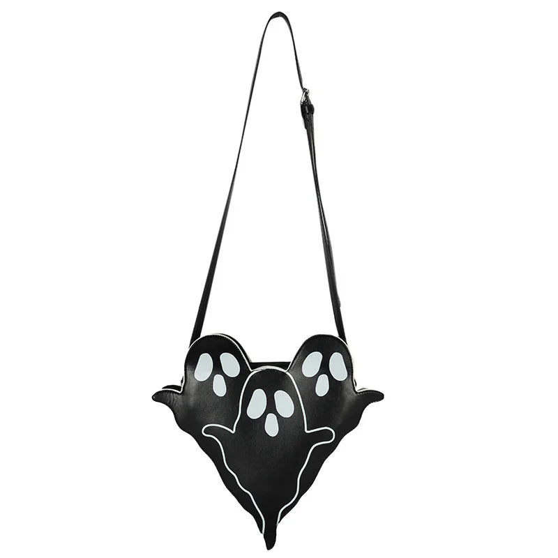Halloween Skull Hand Bags Purses for Women Bags PU Shoulder Messenger Bag