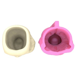 Halloween Skull Man Flowerpot Storage Mold Home Decor Mold