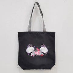 Halloween Skull Pattern Women's Handbag Polyester Tote Bag