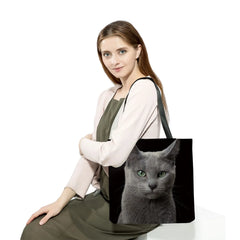 Funny Cat & Dog Eco-Friendly Shopper Bag - Portable Shoulder Tote