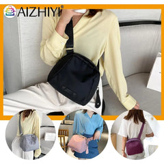 Casual Nylon Women Messenger Bags Shell Shaped Phone Pouch