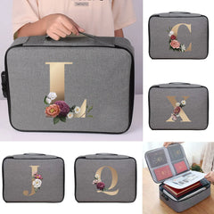 Travel Document Organizer Bag Waterproof Briefcase