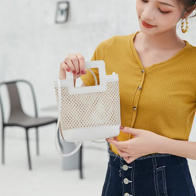 Hollow Shoulder Crossbody Bag for Women