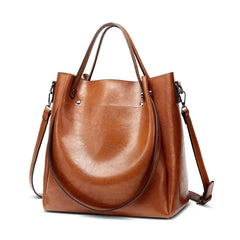 Soft Small Crossbody Bag Women Tote Shoulder Bag Leather Ladies Bucket