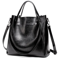 Soft Small Crossbody Bag Women Tote Shoulder Bag Leather Ladies Bucket