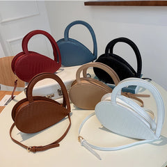 Small PU Leather Crossbody Bag for Women Totes Shoulder Bag Lady Clutch Purses